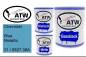 Preview: Chevrolet, Blue Metallic, 21 / 9527 38A: 1L Lackdose + 1L Klarlack + 500ml Härter - Set, von ATW Autoteile West.